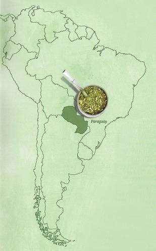mapa Paragwaj